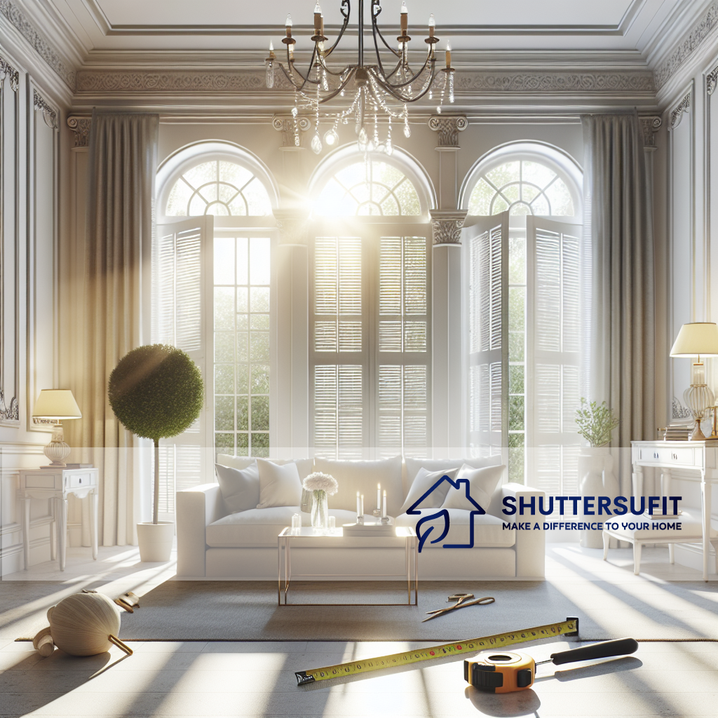 Radiant Room Light: DIY White Shutters Guide